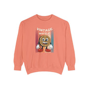 Vintage Wafle Unisex Garment-Dyed Sweatshirt