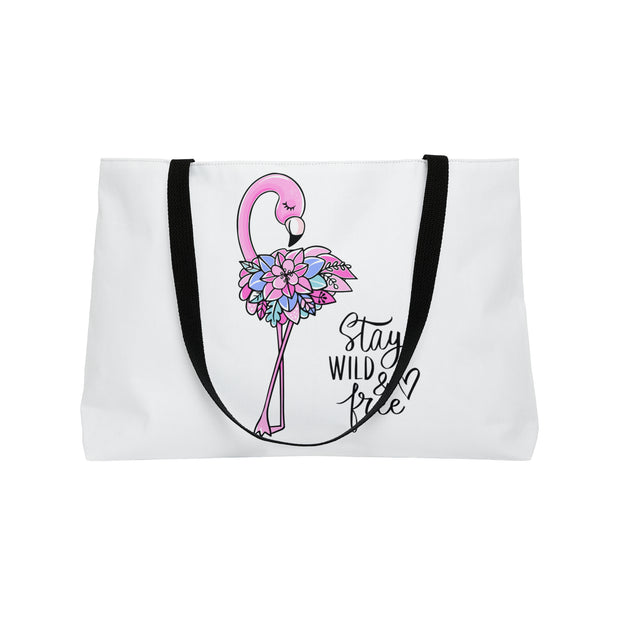 Stay Wild And Free Animal Design Tote Bag Weekender Tote Bag