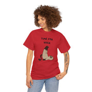 Time For Yoga Fashion For Unisex Unisex Heavy Cotton Tee