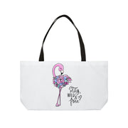 Stay Wild And Free Animal Design Tote Bag Weekender Tote Bag