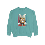 Vintage Wafle Unisex Garment-Dyed Sweatshirt