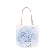 Watercolor Tote Bag Design Polyester Canvas Tote Bag (AOP)