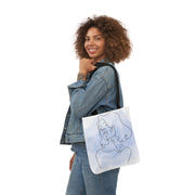 Watercolor Tote Bag Design Polyester Canvas Tote Bag (AOP)