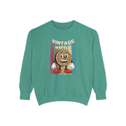 Vintage Wafle Unisex Garment-Dyed Sweatshirt