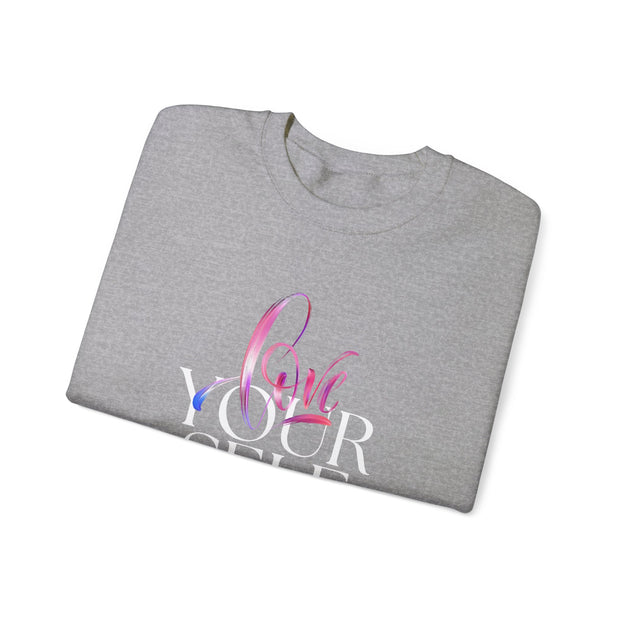 Love Yourself Unisex Heavy Blend™ Crewneck Sweatshirt