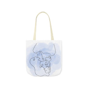 Watercolor Tote Bag Design Polyester Canvas Tote Bag (AOP)