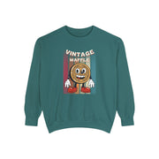 Vintage Wafle Unisex Garment-Dyed Sweatshirt