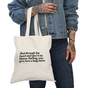 Shopping Bag | Funny tote | You give love a bag name | Reusable bag | original tote bag