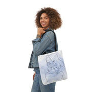 Watercolor Tote Bag Design Polyester Canvas Tote Bag (AOP)