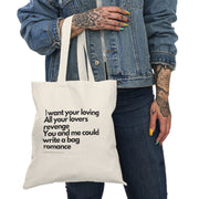 Shopping Bag | Funny tote | A Bag Romance | Reusable bag | original tote bag